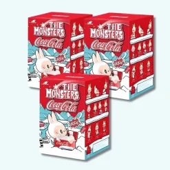 Hot La compagnie de la peluche Boîte mystère Coca-Cola figurine type Labubu – The monsters