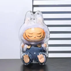 New La compagnie de la peluche Coque protection peluche style Labubu assis