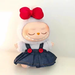 Discount La compagnie de la peluche Ensemble de vêtements peluche type Labubu mignon