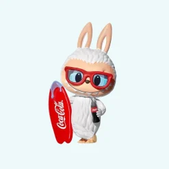 La compagnie de la peluche Figurine style Labubu Coca-Cola - The monsters en vinyle