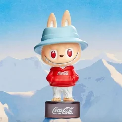 La compagnie de la peluche Figurine style Labubu Coca-Cola - The monsters en vinyle