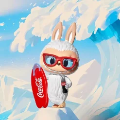 La compagnie de la peluche Figurine style Labubu Coca-Cola - The monsters en vinyle