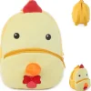 Discount La compagnie de la peluche La poule de basse-cour - sac à dos en peluche