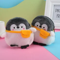 Clearance La compagnie de la peluche Le beau bébé pingouin - sac en peluche