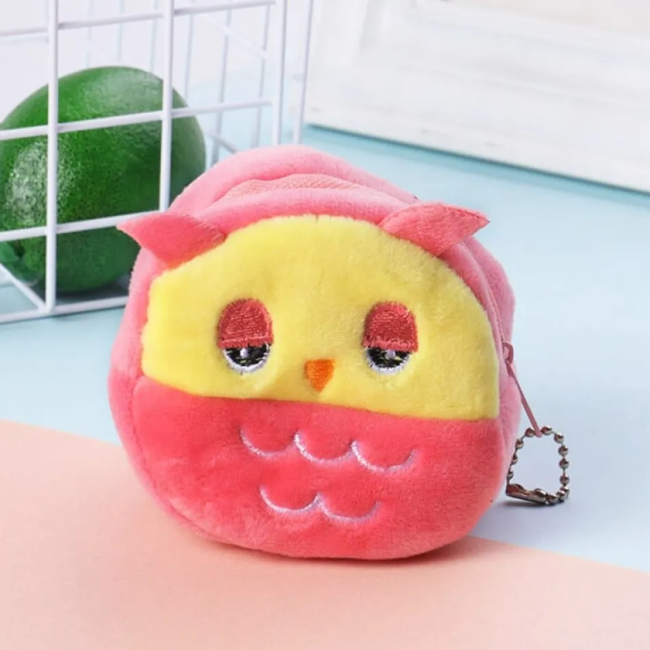 Best La compagnie de la peluche Le hibou câlin - petit sac en peluche