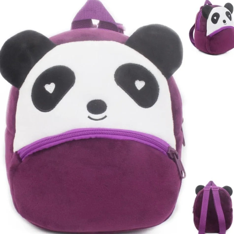 Sale La compagnie de la peluche Le panda kawaii - sac à dos en peluche