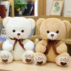 Clearance La compagnie de la peluche Ours en peluche coloré avec un petit nœud