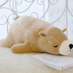 Best La compagnie de la peluche Ours en peluche géant brun et habillé