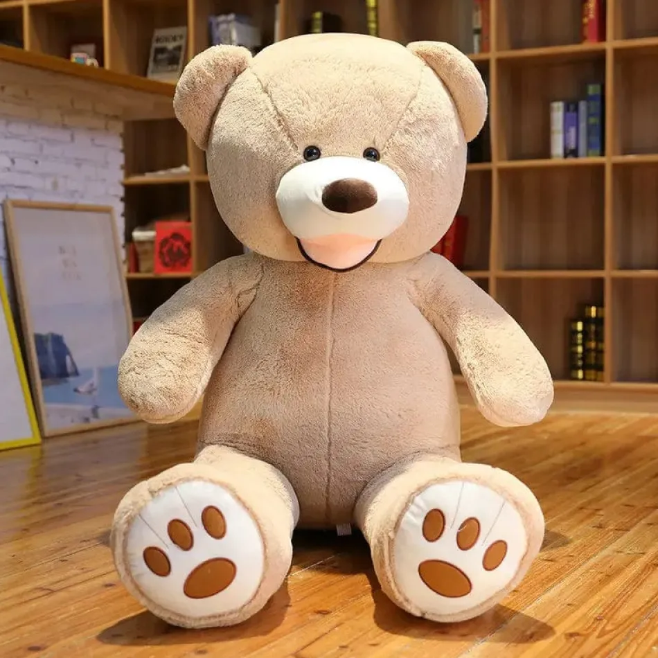 Online La compagnie de la peluche Ours en peluche géant coloré et souriant