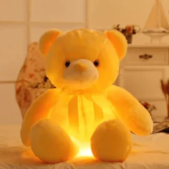 Sale La compagnie de la peluche Ours en peluche qui s'illumine