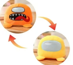 Clearance La compagnie de la peluche Peluche Among Us réversible douce univers amusant