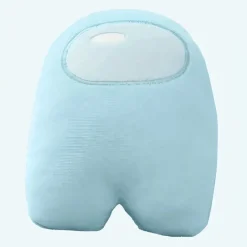 La compagnie de la peluche Peluche Among Us turquoise douce câline enfant