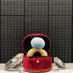 Hot La compagnie de la peluche Peluche bague de mariage Saint-Valentin