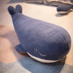 Clearance La compagnie de la peluche Peluche baleine grande et bleue