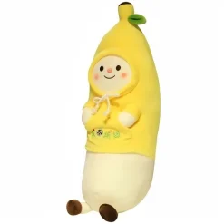Clearance La compagnie de la peluche Peluche banane Kawaii douce moelleuse chambre enfant