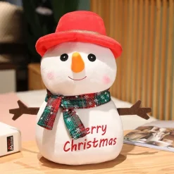Discount La compagnie de la peluche Peluche bonhomme de neige de noël