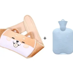 Sale La compagnie de la peluche Peluche bouillotte ceinture shiba