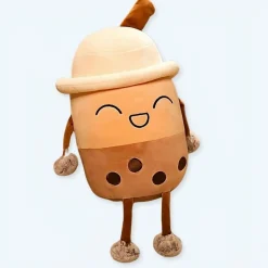 Sale La compagnie de la peluche Peluche Bubble Tea Boba moelleux kawaii amusant