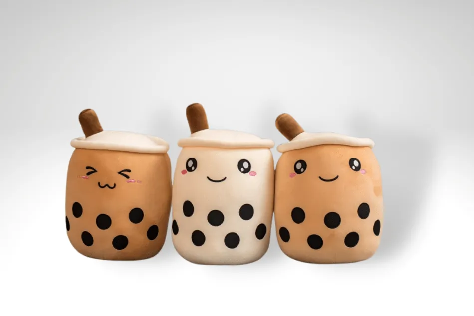 La compagnie de la peluche Peluche bubble tea squishmallow mignonne