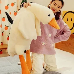 Outlet La compagnie de la peluche Peluche canard géant jaune doux chambre enfant