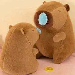 Online La compagnie de la peluche Peluche capybara mignon enrhumé doux et réconfortant