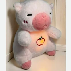 Outlet La compagnie de la peluche Peluche capybara qui respire berceuses bruits blancs