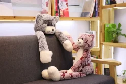 La compagnie de la peluche Peluche chat assis marron