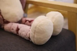 Online La compagnie de la peluche Peluche chat assis rose