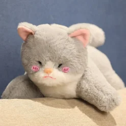 New La compagnie de la peluche Peluche chat croisé avec un requin