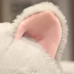 New La compagnie de la peluche Peluche chat croisé avec un requin