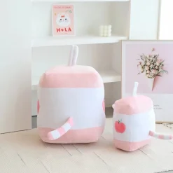 Hot La compagnie de la peluche Peluche chat squishmallow brique de jus fraise