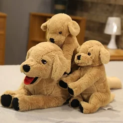 La compagnie de la peluche Peluche chien labrador marron