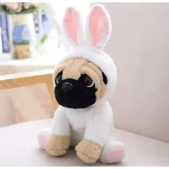 New La compagnie de la peluche Peluche chien lapin déguisement doux enfant amusant