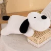 Discount La compagnie de la peluche Peluche chien sage blanc et noir