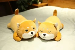 Online La compagnie de la peluche Peluche chien shiba inu orangé