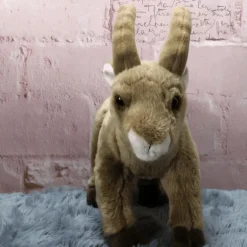La compagnie de la peluche Peluche chèvre de montagne douce câline hiver alpin