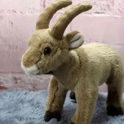 La compagnie de la peluche Peluche chèvre de montagne douce câline hiver alpin