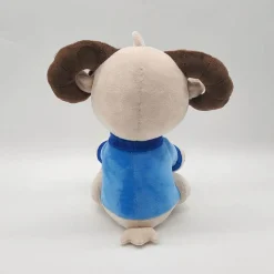 La compagnie de la peluche Peluche chèvre douce câline pour enfants laineux