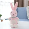 New La compagnie de la peluche Peluche cochet lapin tout rose