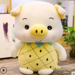 Clearance La compagnie de la peluche Peluche cochon déguisé en ananas