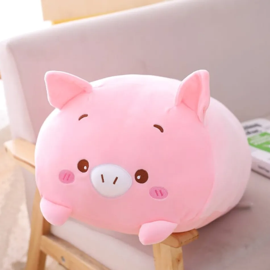 Hot La compagnie de la peluche Peluche cochon squishmallow tout rose