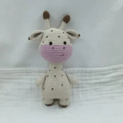 Sale La compagnie de la peluche Peluche crochet girafe glouton