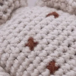 Sale La compagnie de la peluche Peluche crochet girafe timide