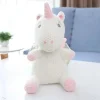Online La compagnie de la peluche Peluche crochet licorne blanche