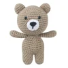 Outlet La compagnie de la peluche Peluche crochet ours marron