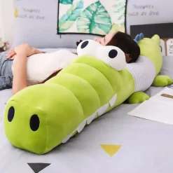 Hot La compagnie de la peluche Peluche crocodile vert doux enfant câlin amusant