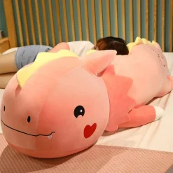 Discount La compagnie de la peluche Peluche dinosaure avec un cœur sur la joue