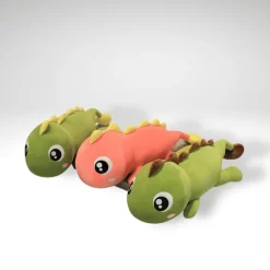 New La compagnie de la peluche Peluche dinosaure kawaii aux gros yeux