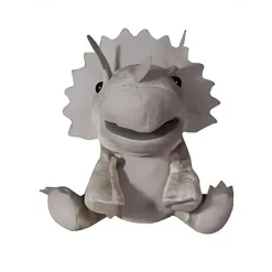 New La compagnie de la peluche Peluche dinosaure marionnette douce enfant interactive