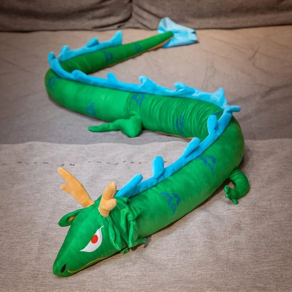 Clearance La compagnie de la peluche Peluche dragon géant coloré